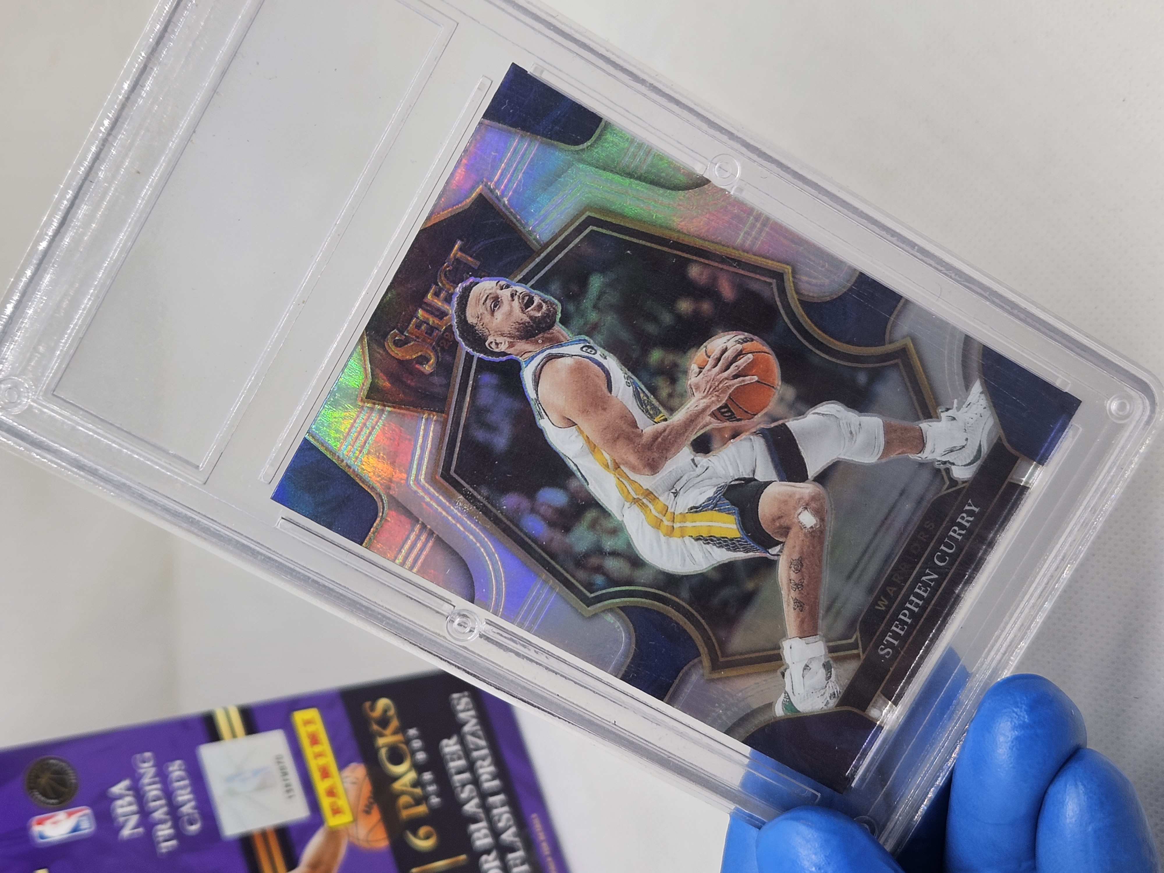 Stephen Curry 2023 Select card graded by CGZ